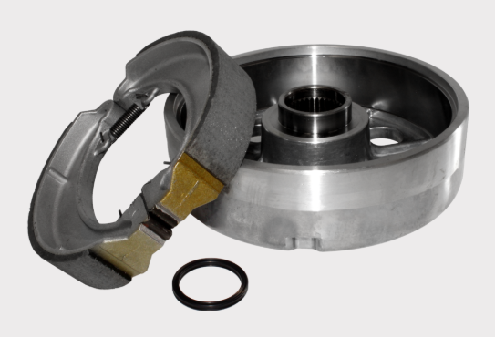 Brake drum with brake pads kit for Honda TRX300/TRX420 rear non-IRS ATV City