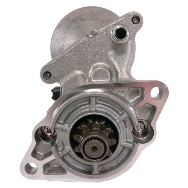 Starter motor for Kubota RTV1100/RTV1140/RTV-X1100C by ATV City, metallic silver finish