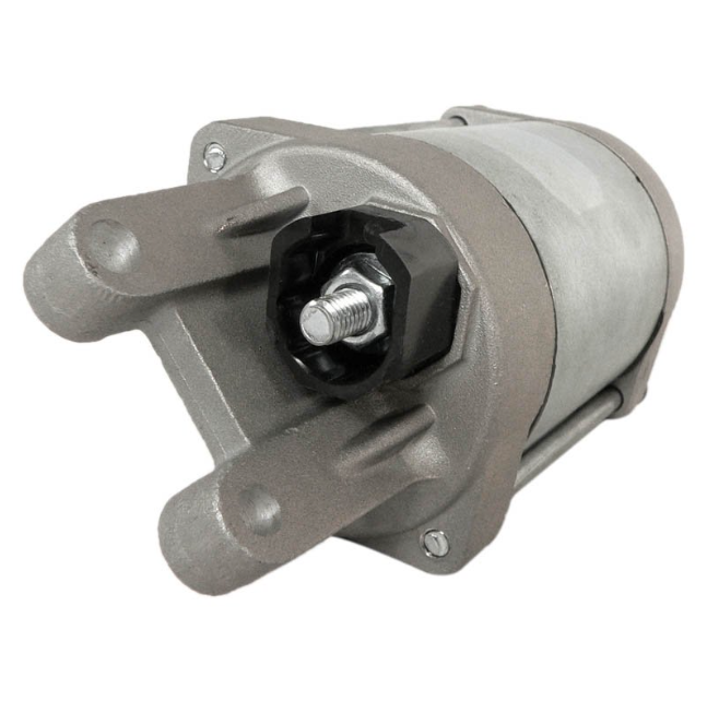 Starter motor for Honda TRX700XX (2008–2009), OEM ref 31200-HP6-A01, metal housing