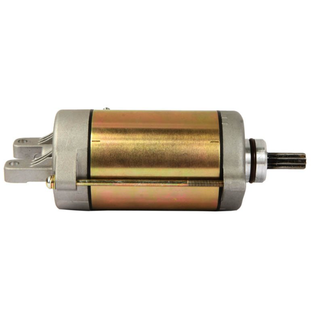 Starter motor ATV City for Kymco MXU 500 series, bronze cylindrical housing