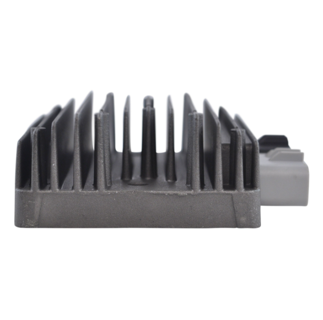 MOSFET Regulator Rectifier for Honda TRX 420 Rancher / MUV 700 Big Red, ATV City; gray aluminum heatsink with connector
