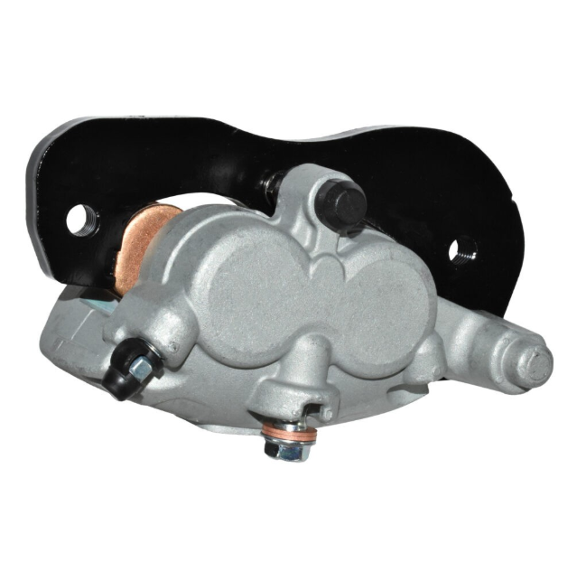 Front right brake caliper for Can-Am Defender/Traxter, OEM 705601463, silver-gray