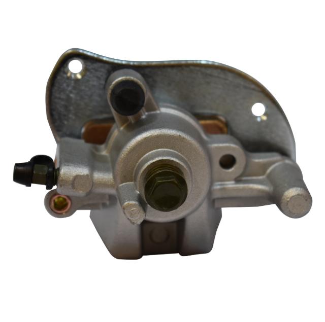 Rear right brake caliper, silver aluminum, for Yamaha Grizzly 550/700 and Kodiak 700 (2007–2019)