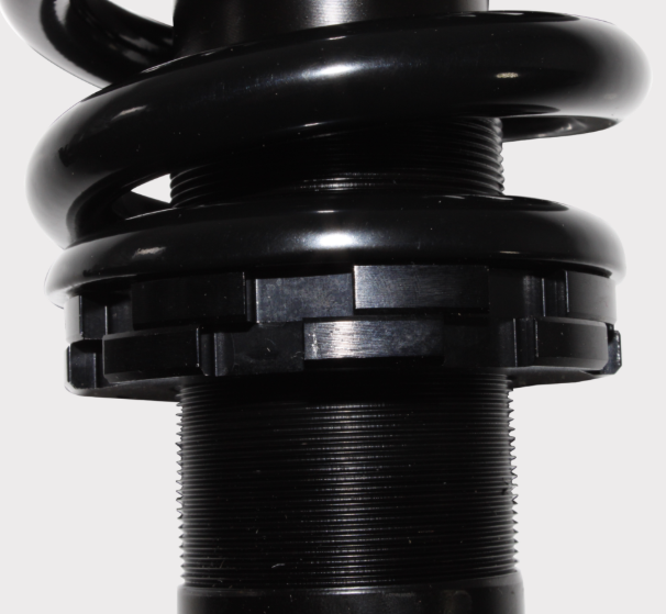 Hyper Front Shock Absorbers set of 2, black steel coil springs for John Deere Gator XUV 2011–2023