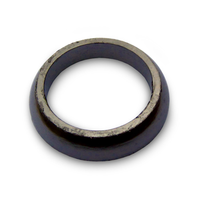 Exhaust muffler gasket for Polaris Scrambler 500 / Sportsman 300/400/500 (2000–2013), blue outer ring, metal inner edge, ATV City