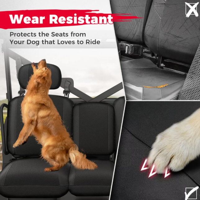 Seat Over Cover Kit for Can-Am Defender HD8/HD10, Canvas, 3 seats - ATV City