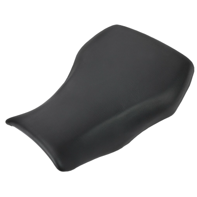 Complete seat for Honda Rancher 420 ATV (2007–2013), black vinyl replacement
