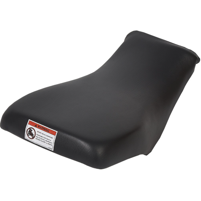 Complete seat for Honda TRX250 Recon ATV, weatherproof black replacement seat by ATV City