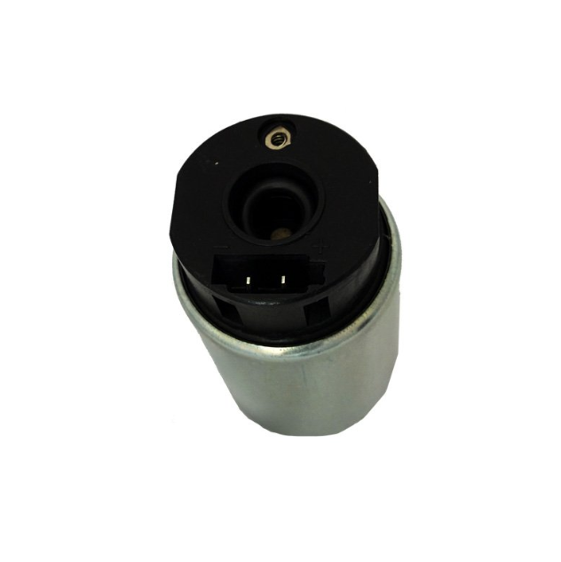 Fuel pump for Yamaha YFM550/YFM700 Grizzly (2007–2015) by ATV City, OEM 3B4-13907-10-00; silver metal can with black top.