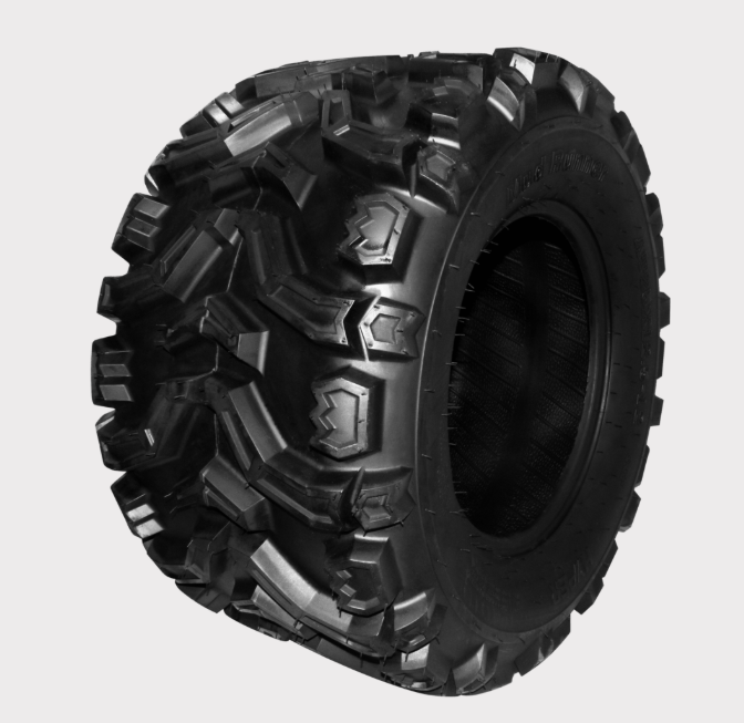 Hyper Mud Claw ATV tyre, 25x12.5x12, 6-ply, aggressive deep-lug tread, black rubber
