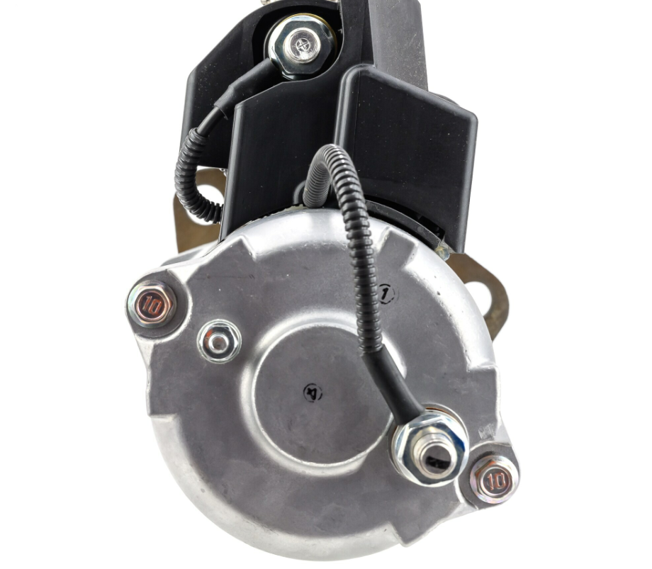 Starter motor Denso gear-reduction, 24V, 12-tooth for Caterpillar tractors