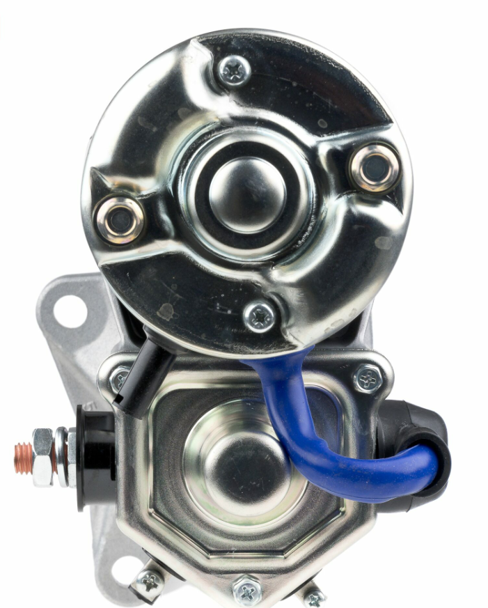 Denso starter motor, chrome finish, 12V 2.7kW for Bobcat 753/763/773