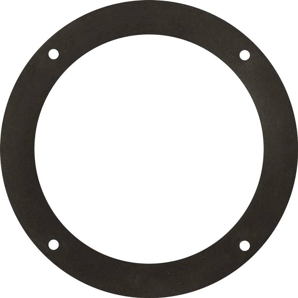Replacement seal, 4mm EPDM, for milk kart body-to-motor; circular gasket with four mounting holes