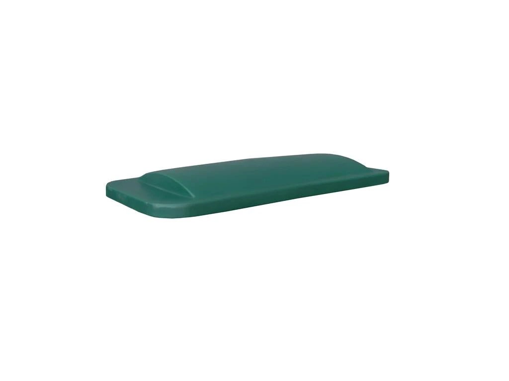 JFC Agri Plastic Drop-On Lid for Slimline Feed Barrow TWB7, UV-resistant polyethylene, green