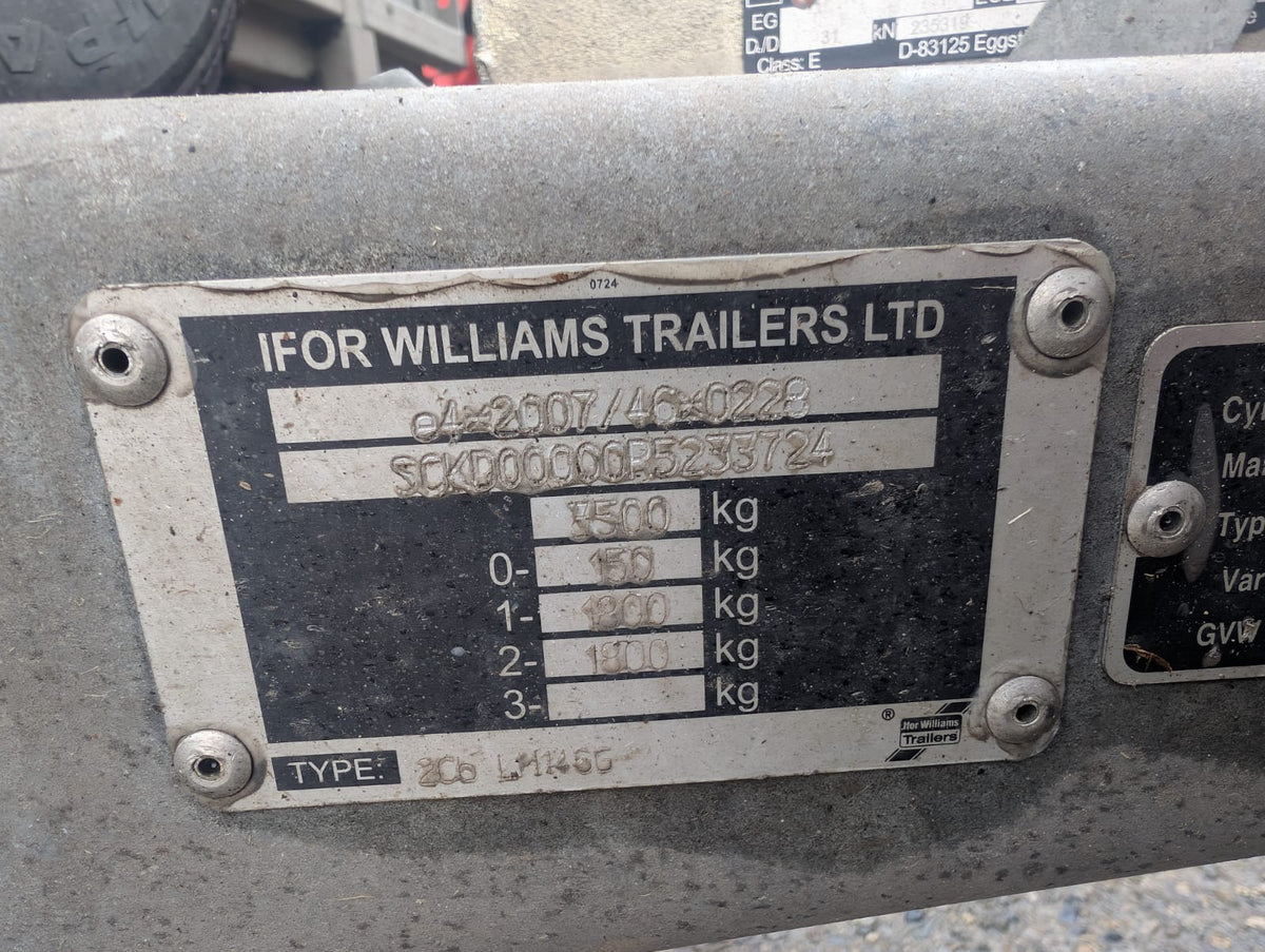 How to Check the Age of an Ifor Williams, Nugent or Graham Edwards Tra ...