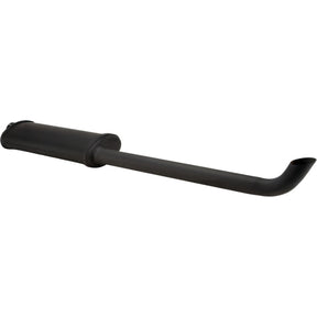 Silencer for Case IH 85/200 Hydro Series, GRANIT machinery exhaust with black curved pipe