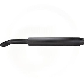 GRANIT exhaust silencer for John Deere 8100–8400 tractors, black cylindrical muffler