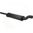 Granit machinery exhaust silencer in black for Massey Ferguson 698 tractor
