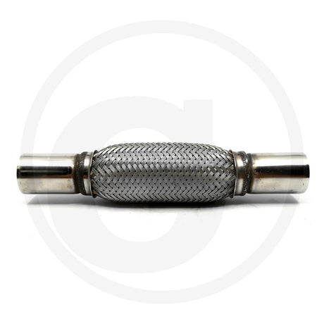 Flexible pipe connector GRANIT, metal braided exhaust hose for motor vehicle exhaust hardware.