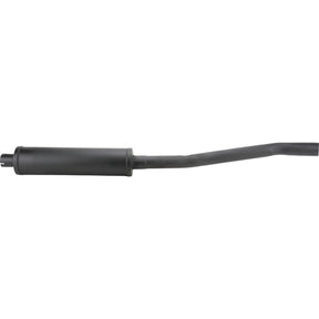 GRANIT machinery exhaust silencer for Case IH 464-895, bottom horizontal, black