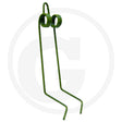 Granit Following Harrow Tine, green metal tillage part