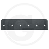 Granit landside long/wide tillage part, steel strip with six mounting holes