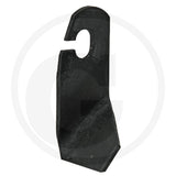 Wing Blade (Left) – GRANIT 18063-AMA-64, black metal tillage part