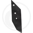 Granit Share Point (Right) blade for tillage parts, black metal with mounting holes, model 56017