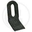 Y-flail blade for hedgecutter, GRANIT, black steel, fits Bomford/McConnel 02.812.01
