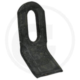 Y-flail blade for hedgecutter, GRANIT, black steel, fits Bomford/McConnel 02.812.01