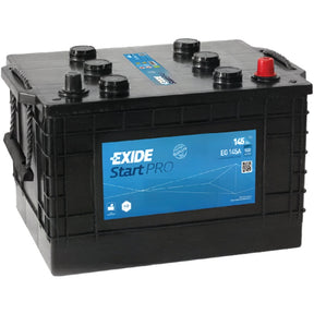 Battery EXIDE StartPRO 12V 145Ah car battery, black enclosure