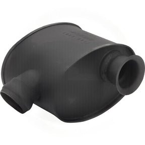 Silencer for John Deere 6030–7130 tractors by GRANIT; gray metal exhaust muffler