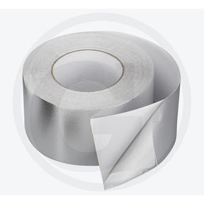 Aluminium Heat Shield Tape - 100mm x 10m - 550°C