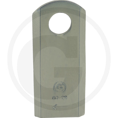 Mower blade GRANIT right-hand for Kuhn, gray metal, pack of 25