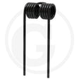 Granit pick-up tine with four coils, black metal farming spare part