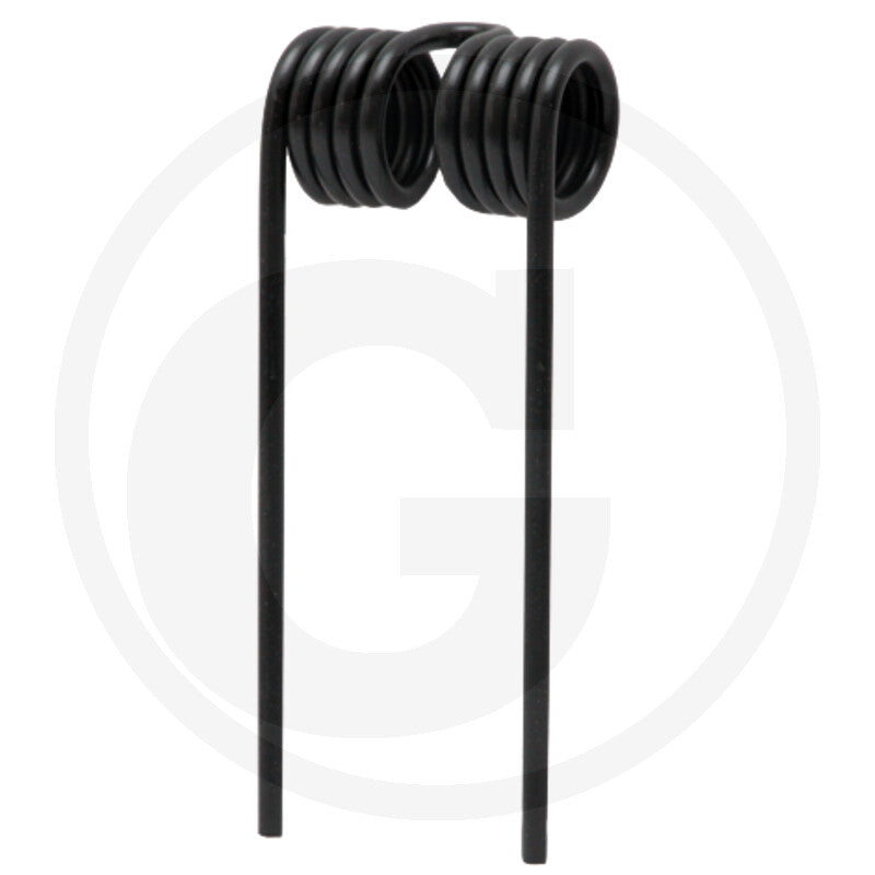 Granit pick-up tine with four coils, black metal farming spare part