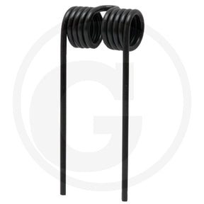 Granit pick-up tine with four coils, black metal farming spare part