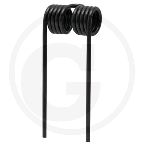 Granit pick-up tine with four coils, black metal farming spare part