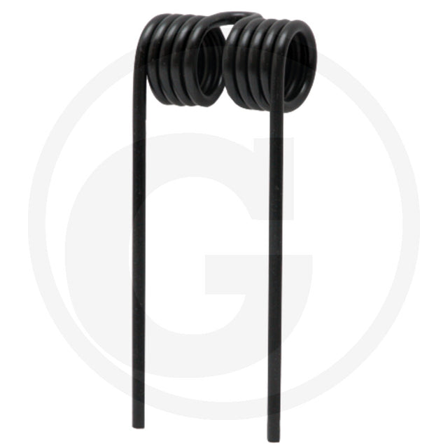 Granit pick-up tine with four coils, black metal farming spare part