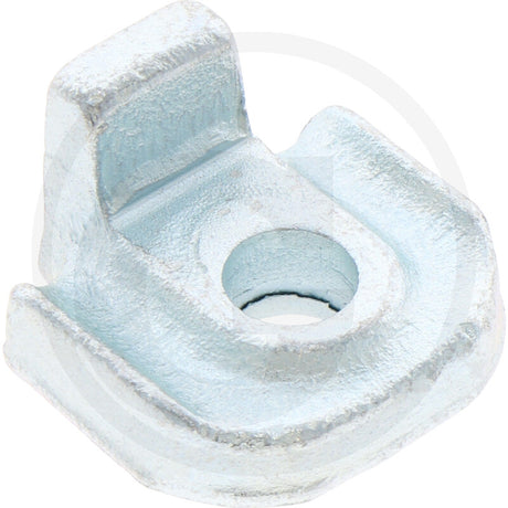 Granit Mount Ø13mm metal silver-tone for rotary tedder tine