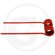 Granit rotary tedder tine for Claas Volto, red coil spring tines, pack of 10.