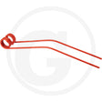 Granit Swather Tine Claas Liner, red, pack of 10 for agriculture machinery