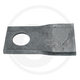 Granit mowing blade right for Claas, Saphir, Samasz; steel lawn mower blade, pack of 25.
