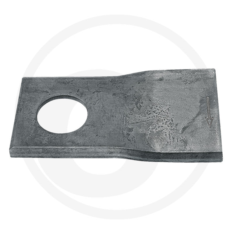 Granit mowing blade, right, for Kuhn/Niemeyer, pack of 25.