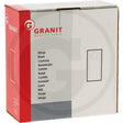 Granit mower blade left pack of 25 in red and gray Granit quality parts box