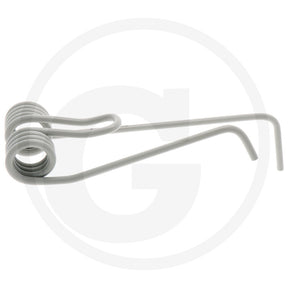 Granit Rotary Tedder Tine Left for Lely Lotus, grey steel coil tine