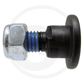Granit blade bolt for Kuhn/John Deere, blue thread seal and black head, pack of 25