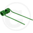Granit rotary tedder tine, green, single unit for agriculture machinery