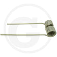 GRANIT rotary tedder tine ivory color, pack of 10 for agricultural use