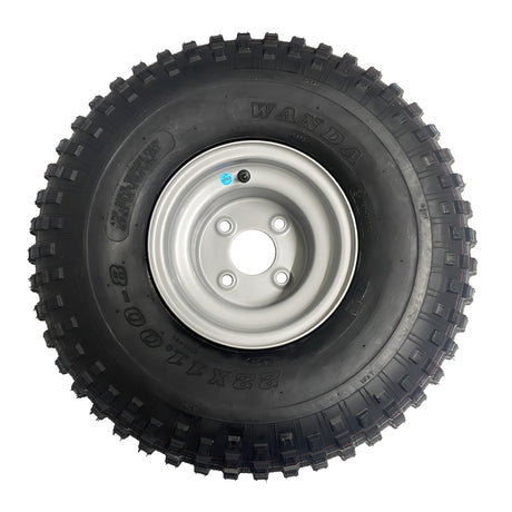 Wheel & Tyre ATV GWAZA, 4-stud 100mm PCD, 22x11.8 inch tire on steel rim